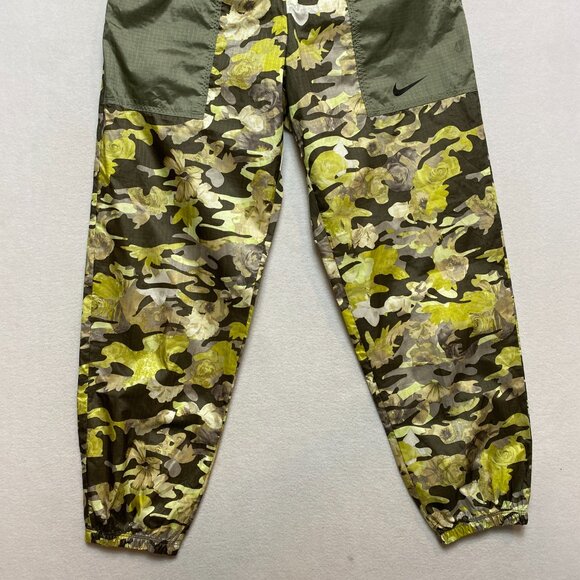 Nike Jogger Womens S Green Track Pants Camo Pull On Drawstring Sportswear - Picture 2 of 7